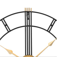 Dizajnové kovové hodiny MPM E04.4480.90, 60 cm